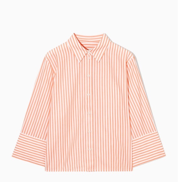 COS
Wide-Sleeve Cropped Shirt Size US 10 - Picture 1 of 10